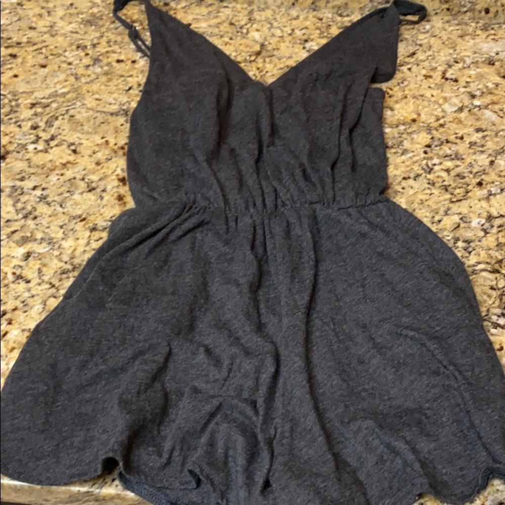 Pink Victoria’s Secret romper.  Size XS
